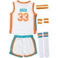 thumbnail image 4 of Jackie Moon 33 Basketball Jersey Flint Tropics Kids Complete Set Halloween Costume Cosplay (7/8), 4 of 8
