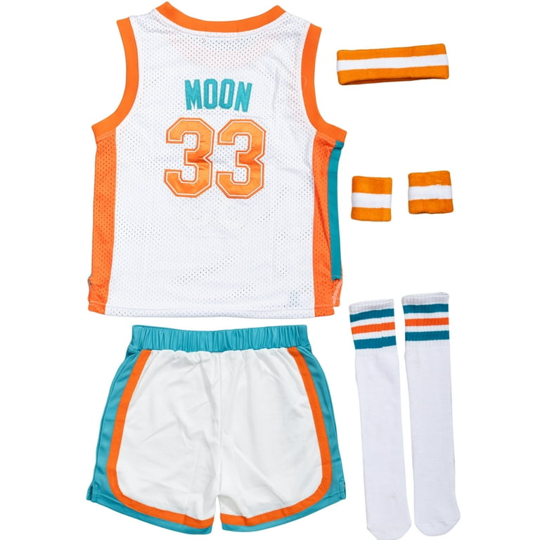 Jackie Moon 33 Basketball Jersey Flint Tropics Kids Complete Set