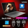 thumbnail image 3 of Lenovo IdeaPad 3i Laptop, 15.6" FHD Touchscreen Display, Intel Core i3-1115G4 (Beat i5-1035G4), 24GB DDR4 RAM, 1TB PCIe SSD, Windows 11 Home, Grey, 3 of 5