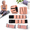 Orange, variant on Wrist And Ankle Weights For Women Men Set Of 4(1 Lb Each)