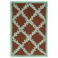 thumbnail image 2 of Safavieh Chelsea Alecia Geometric Area Rug, Brown/Blue, 1'8" x 2'6", 2 of 10
