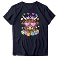 thumbnail image 1 of Camisetas de Manga Larga de las Mujeres con Estampado de Pascua, Cuello Redondo Suelto Casual Top para el Uso Diario de Primavera, 1 of 5