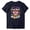 #1_Navy, variant on Happy Easter Highland Cow Heifer T-Shirt Women's Loose Fit Easter Print Tee Short Sleeve Cotton Round Neck Casual Farmer Cowgirl Tops