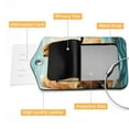thumbnail image 4 of Sea Lion Luggage Tag, Travel Tags, Handbag Tag - Square PU Leather 2 Pack with Privacy Cover and Stainless Steel Ring - Suitable for Travel, Backpack, Handbag [Amazon Approved], 4 of 7