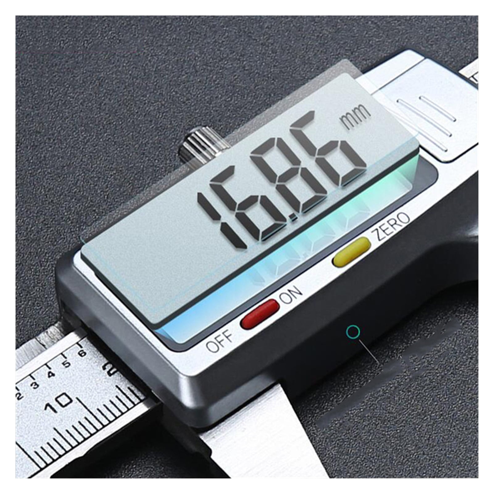6-Inch 150mm digital calipers Stainless Steel Electronic Digital Vernier Caliper Metal Micrometer Measuring tool ,Easy to Operate
