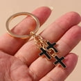 thumbnail image 2 of Cross Keychain for Women Car Keys Ring Accessories Clip Handbag Purse Cross Pendant Charms, 2 of 8