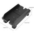 thumbnail image 3 of Removable Computer Case Stand Holder Bracket Desktop Mainframe Storage Rack with Brake(Black), 3 of 4