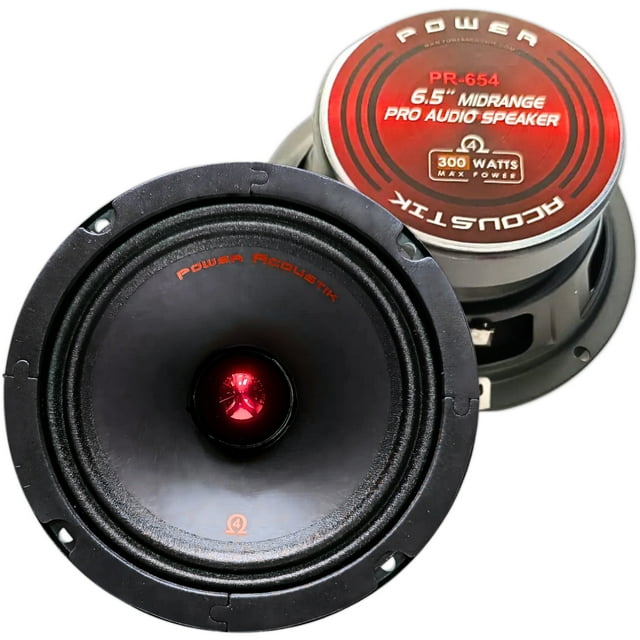Bocinas Medio Rango Power Acoustik PR-654 6.5 PLG 300W