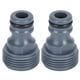 thumbnail image 5 of 2 uds conector rápido pezón G3/4 adaptador de tubo de manguera de rosca macho riego de jardín, 5 of 14