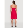 thumbnail image 4 of Womens Smocked Waist Poplin Midi Dress, 4 of 4