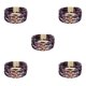 thumbnail image 1 of Pulseras de moda de cuero Minnieouse regalo del día de San Valentín 5Conjunto Negro, 1 of 6