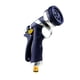 thumbnail image 1 of Pistola rociadora de manguera de jardín con 8 patrones ajustables, pistola rociadora de manguera de metal resistente, boquilla rociadora de alta presión de aleación de zinc, perfecta para, 1 of 5
