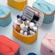 thumbnail image 2 of Makeup Bag Cosmetic Bag for Women,2Pcs Portable Travel Bag Large Travel Toiletry Bag Beauty Zipper Organizer for Girls,PU Leather Washable Waterproof, 2 of 4