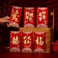 thumbnail image 2 of EDTara 6 Pieces Chinese New Year Red Envelopes For Spring Festival Party Wedding Chinese Red Packets Universal Red Envelope, 2 of 9