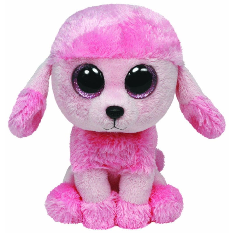 Ty Beanie Boos Stuffed & Plush Animal Colorful Pink Poodle Toy Doll With Tag 6" 
