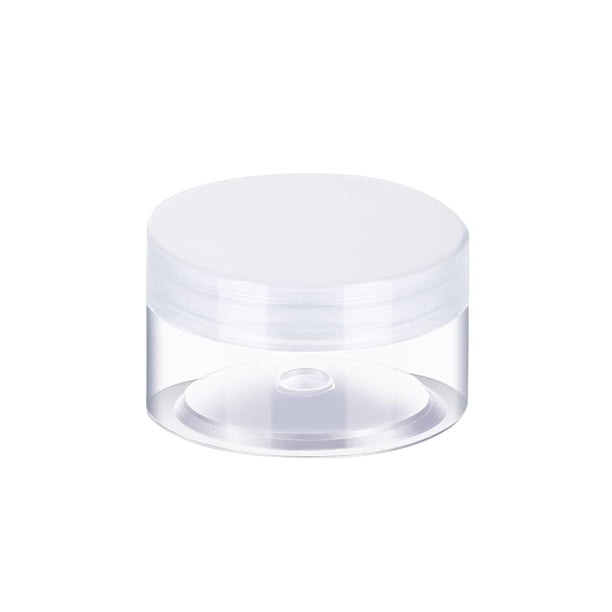 Tarro de crema facial DIY soportes de embalaje soporte de almacenamiento transparente sellado con tapa envase cosmético de plástico para salón Almacenamiento y organización del hogar Tipo 3 Matsuzay HA062036-03