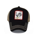 thumbnail image 3 of Sombrero de camionero de malla de animales Unisex, parche, gorras de béisbol, sombrero de camionero, sombrero de granja, gorra ajustable de papá para hombres y mujeres, 3 of 4