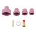 thumbnail image 1 of Ceramic Nozzle Cups Strainer Mesh Collet Gas Lens for WP17/18/26, 1 of 5