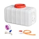 thumbnail image 4 of Contenedor de almacenamiento de agua potable, cubo horizontal reutilizable multiusos blanco 275 kg, 4 of 9