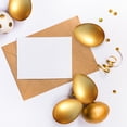 thumbnail image 4 of CRAFTHROU 10Ud Huevos Dorados De Madera Para Festiva Y Ambiente, 4 of 8