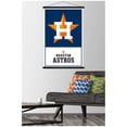 thumbnail image 2 of Houston Astros 24" x 34.75" Magnetic Framed Logo Poster, 2 of 3