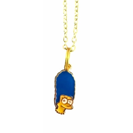 The Simpsons Marge Necklace Cartoon Charm Pendant