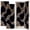 Color 3, variant on Leopard Print 2 Pcs School Locker Magnetic Wallpaper 12" x 36" Pink Leopard Print Floral Accents Reusable Removable Locker Accessories Back to School Supplies