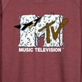 thumbnail image 3 of MTV - Snowman - Women's Lightweight French Terry Long Sleeve Shirt, 3 of 5
