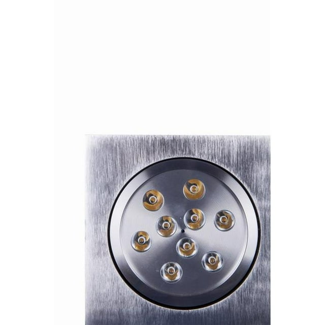 Control Brands LS0082S The Pluto 90W Double Spotlight, Aluminium - 5.5 in.