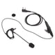 thumbnail image 3 of Auricular universal estilo K para walkie talkie con micrófono incorporado para radios bidireccionales Auriculares con micrófono PTT avanzado, 3 of 8