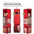 Premium Hanging Gift Wrap Organizer, With Strap and Pockets, Stores Up