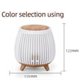 thumbnail image 3 of YYV USB Hollow Aroma Diffuser 5V Ultrasonic Humidifier Essential Oil Diffuser Night Light Quiet Auto Shut-Off Compact Home Office Bedroom Aromatherapy Humidifier USB Diffuser, 3 of 9
