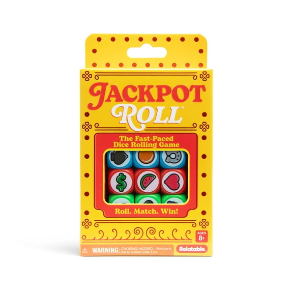 Jackpot Roll by What Do You Meme?, Casino-Themed Dice Game for Family Game Night