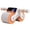 Orange, variant on ChompGate Ab Roller Wheel with Auto Rebound, Double Wheel Core Trainer with Phone Holder and Knee Mat, Light Blue White Abdominal Exercise Equipment for Home Gym