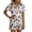 White, variant on Womens Halloween Pajamas Festive Sleepwear Short Sleeve Sleepwear Set Top with Shorts Breathable Wear Womens Pajama Set White XXL