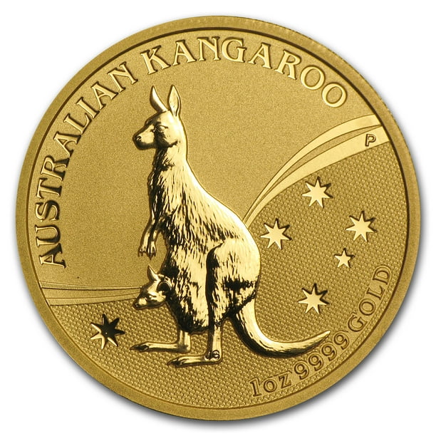 Konklusion kombination Planlagt 2009 Australia 1 oz Gold Kangaroo BU - Walmart.com
