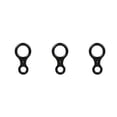 thumbnail image 1 of Descensor de Escalada Yuarrent Rappel Ocho Anillos Protector Negro CBP213756, 1 of 6