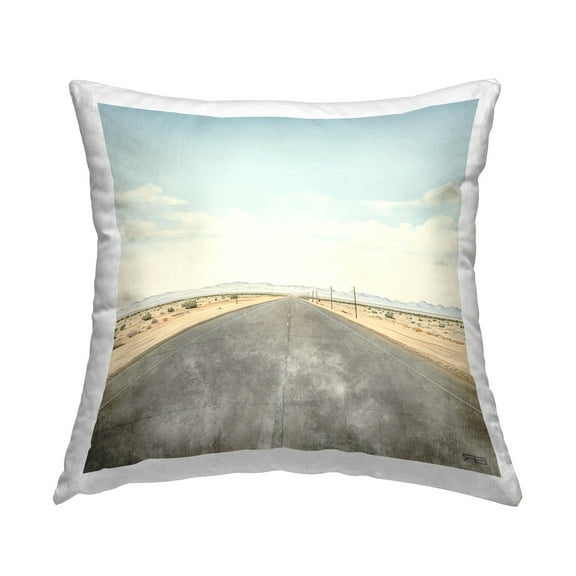 Stupell Industries Desert Road Horizon Decorative Printed Throw Pillow Design by RB