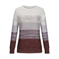 thumbnail image 4 of Besolor Hauts de Printemps Automne pour Femmes, Chemise à Manches Longues Imprimée Tendance, Blouse Décontractée Ample pour Dames, 4 of 6