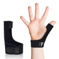 thumbnail image 2 of Wrist Guard Ergonomic Adjustable Sweat Absorption Pain Relief Aluminum Strip Children Finger Sprain Fixing Splint Outdoor Sports, 2 of 7