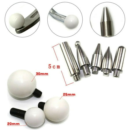 

M8 Car Body Dent Removal Rod Tips Hook Tips Tool Auto Repair Hook heads
