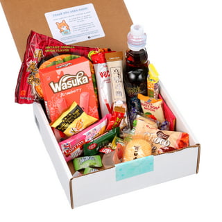  Sakura Box Japanese Candy & Snacks Dagashi Set & Pamphlet 50  Pieces Japanese Food Gift Box : Grocery & Gourmet Food