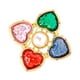 thumbnail image 3 of Broches en forma de corazón Broche de ramillete Traje Ropa Pin de solapa Mujeres Broche Prendedores para vestido, Aniversario, Artesanía de jinwen Broches de diamantes de imitación, 3 of 8