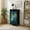 Color-4, variant on 4 Drawer Vertical Storage Dresser Turquoise Butterfly Fantasy Silver Mist Light Print with Wood Top Fabric Pull Drawers