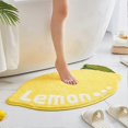thumbnail image 3 of Cartoon Lemon Kitchen Rugs and Mats Cute Non Slip Area Rugs for Kitchen Floor/Bathroom/Bedroom (Lemon, 20"x31"), 3 of 3