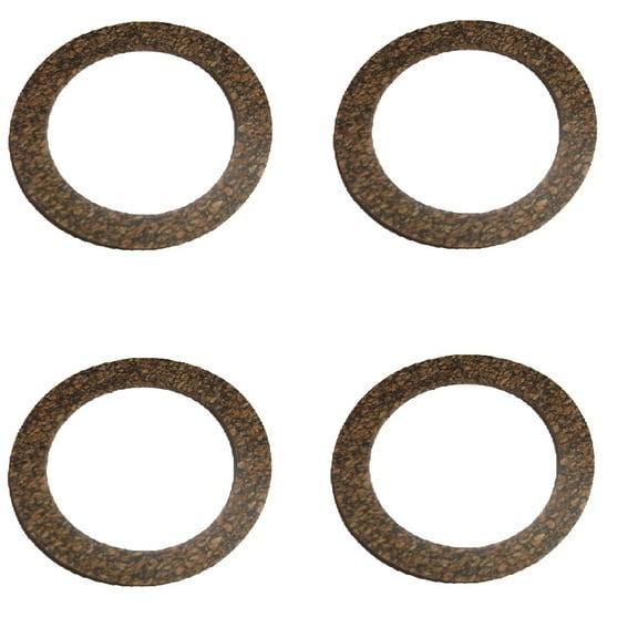RAParts 4 Lot Fits FARMALL 300 350 400 450 460 Tractor Fuel Bowl Gasket 2-1/8 355888R2