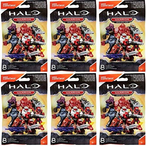 Halo Mega Construx Warrior Series Blind Bag Figure blind pack 8 to collect