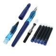 thumbnail image 3 of Almencla 5xLuxury Ballpoint Pen Writing Set Elegant Fancy Roller Ball Gifts blue, 3 of 8