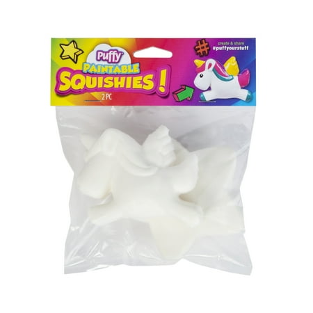 Puffy - PuffyÂ® Paintable Squishies Assortment, 4 Squishie Packs Included - Walmart.com - Walmart.com