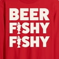thumbnail image 2 of Instant Message - Beer Fishy Fishy - Men's Long Sleeve T-Shirt, 2 of 5